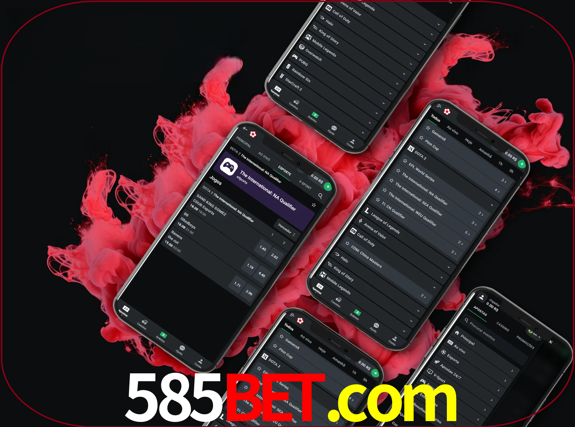Se o seu smartphone não for compatível com a aplicação, esta opção do 585bet ajudá-lo-á a desfrutar do jogo.