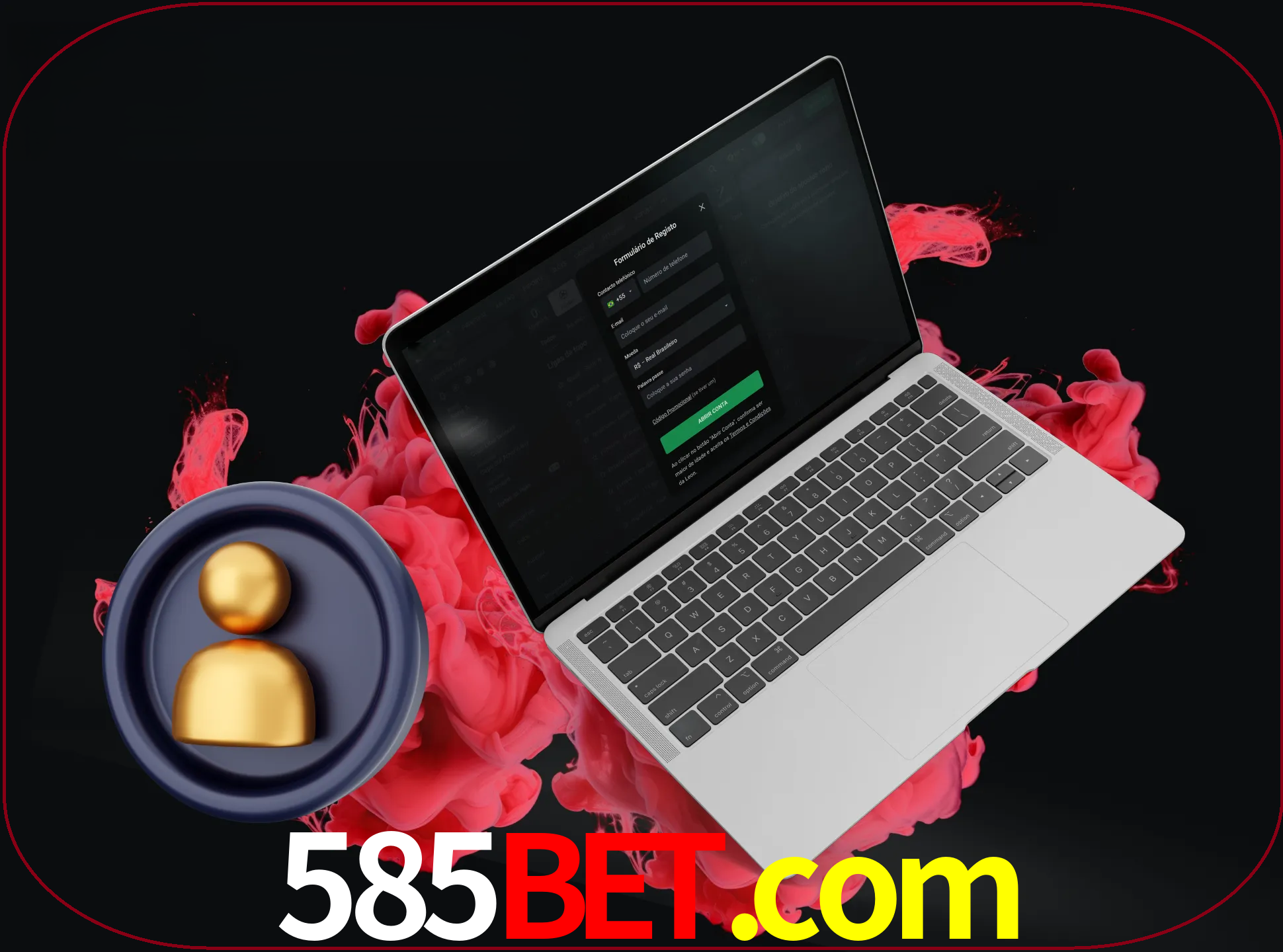 No cabeçalho do site 585bet, clique no botão que o levará a um formulário especial onde terá de introduzir as suas informações actuais.