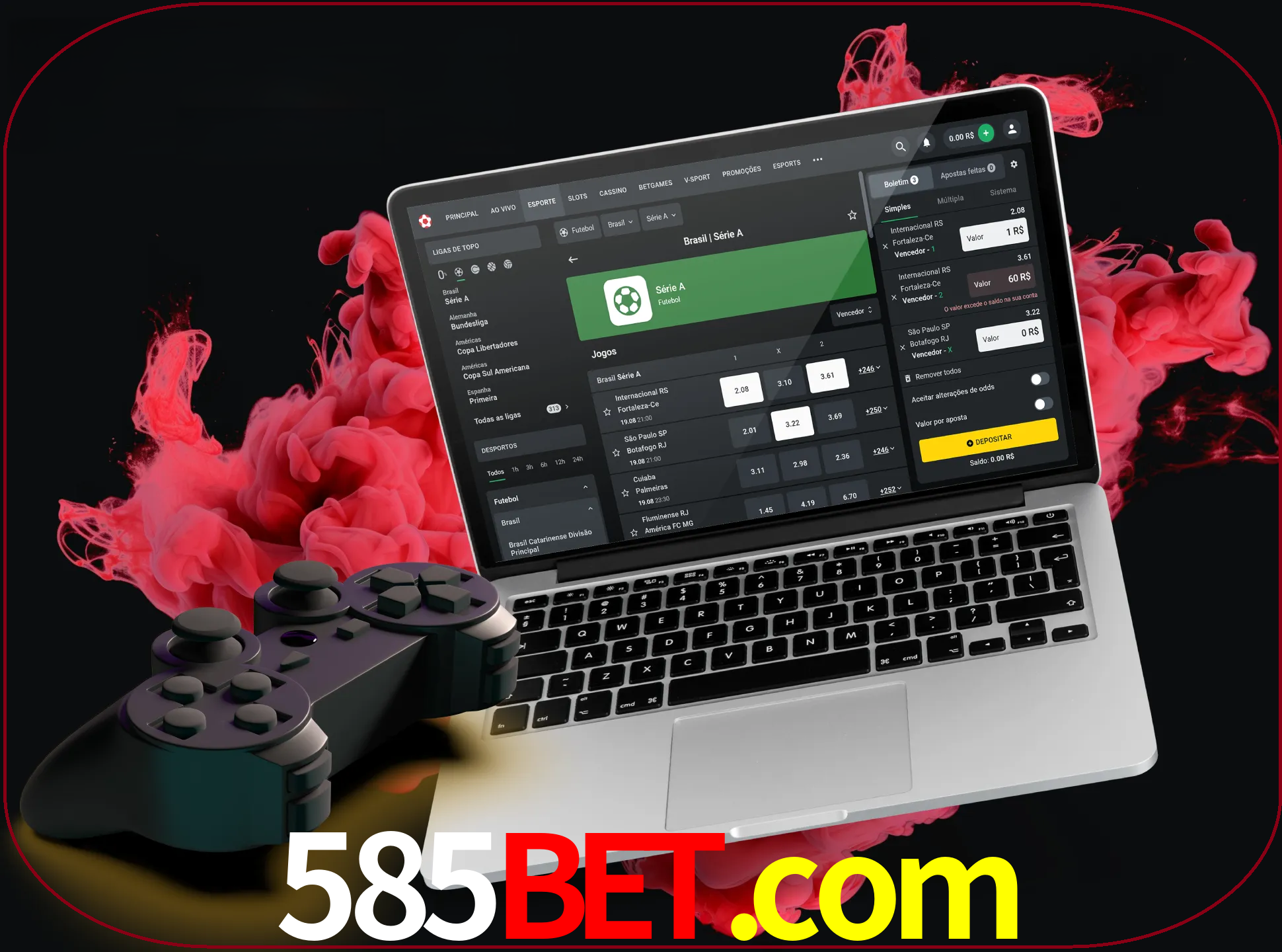 Visite a secção especial de jogos de vídeo em 585bet para descobrir em que jogos pode apostar e ganhar muito dinheiro.
