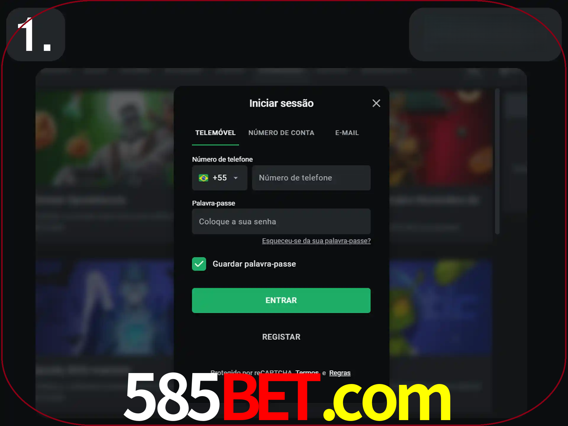 Acesse o site.
